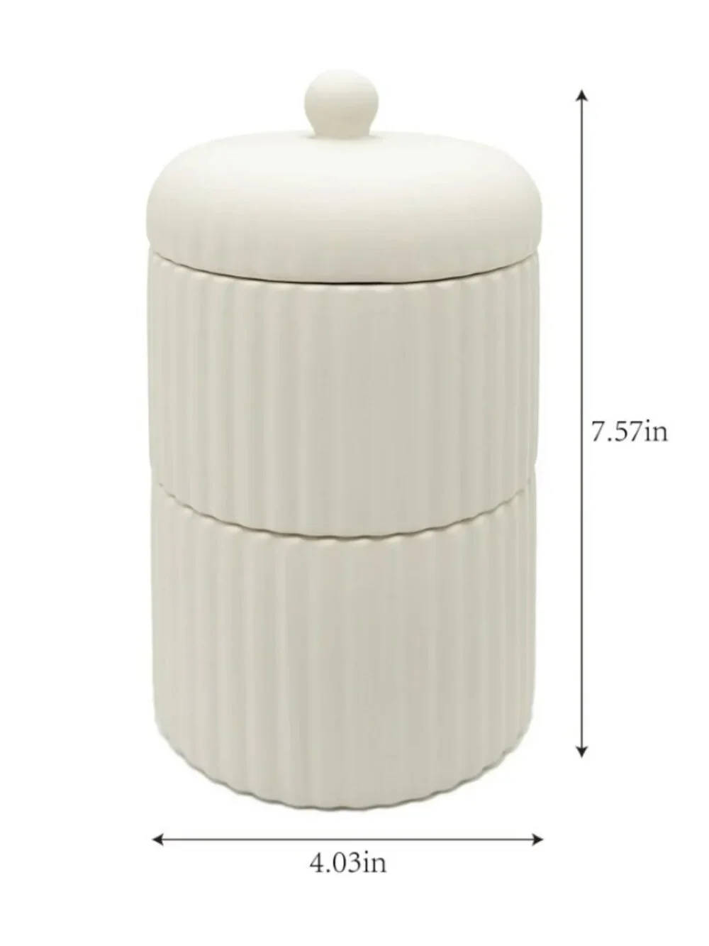 New 3 Piece Bathroom Canisters Containers Storage Canister Toiletries Personal H